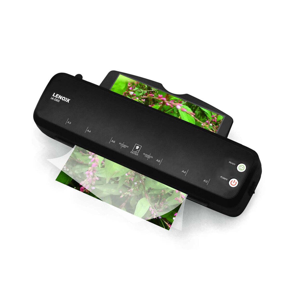 NNEDSZ Hot Paper Laminator (A3 Size) 350W, Laminating Thickness 80-100 Microns