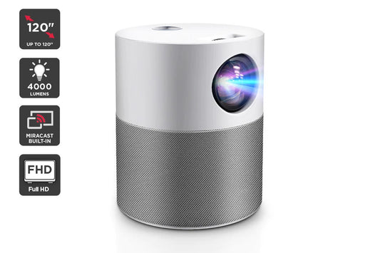 NNEKG 4000 Lumens FHD Wi Fi Mini Projector (M700)-1