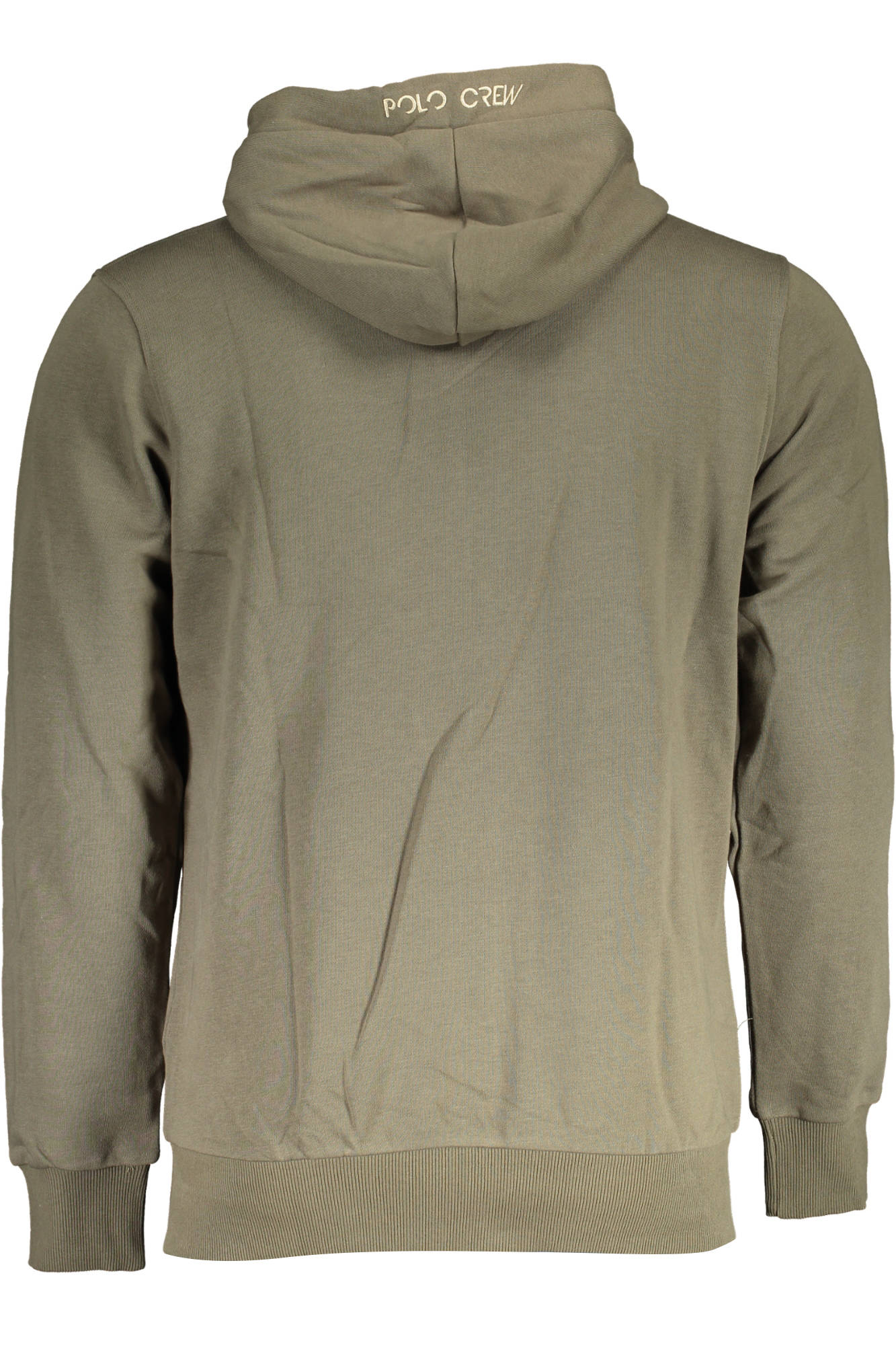 LA MARTINA MEN'S GREEN ZIPPED SWEATSHIRT